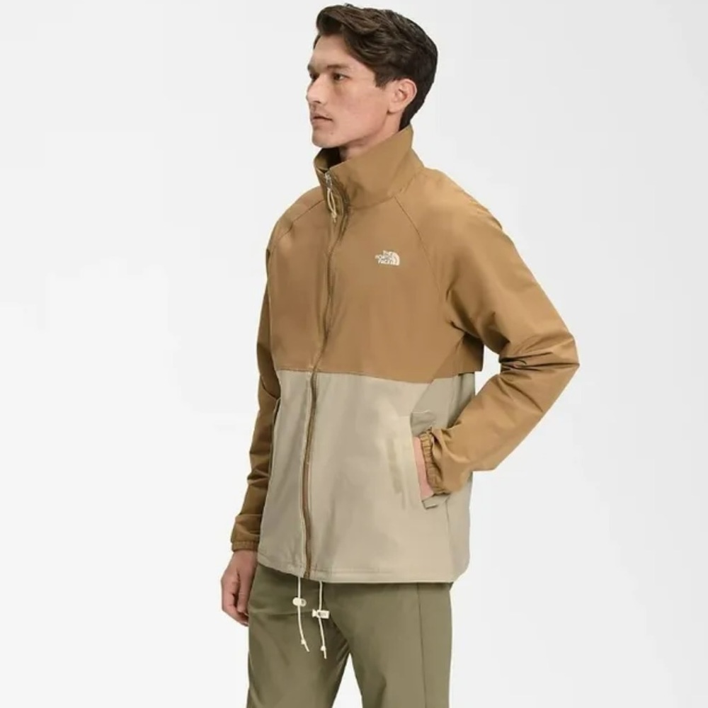 The North Face Class V Full-Zip Lightweight Jacket Utility Brown/Beige Sz Large